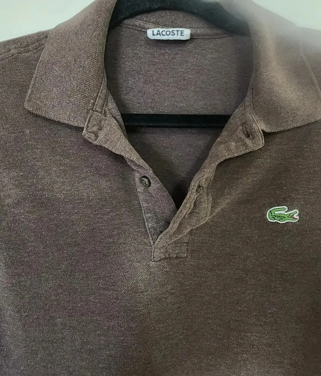 Lacoste Brown Polo Shirt (Pickup in Albany) Price is firm image indicator(4)