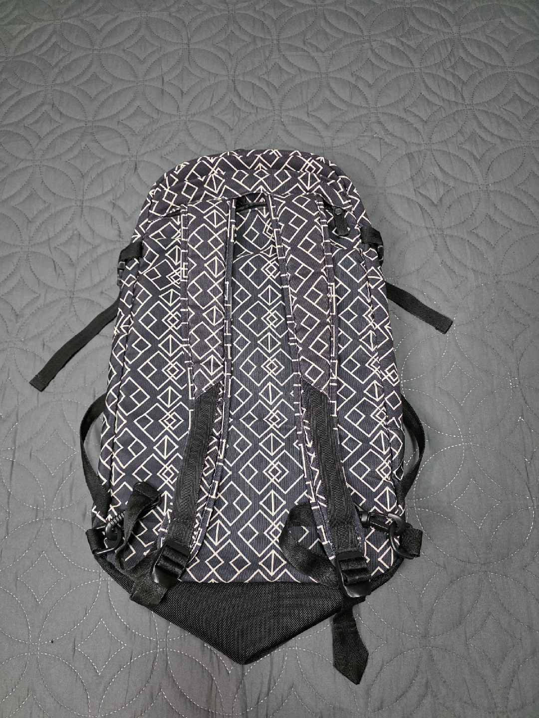 CAT Backpack - Black and White Pattern - photo 3