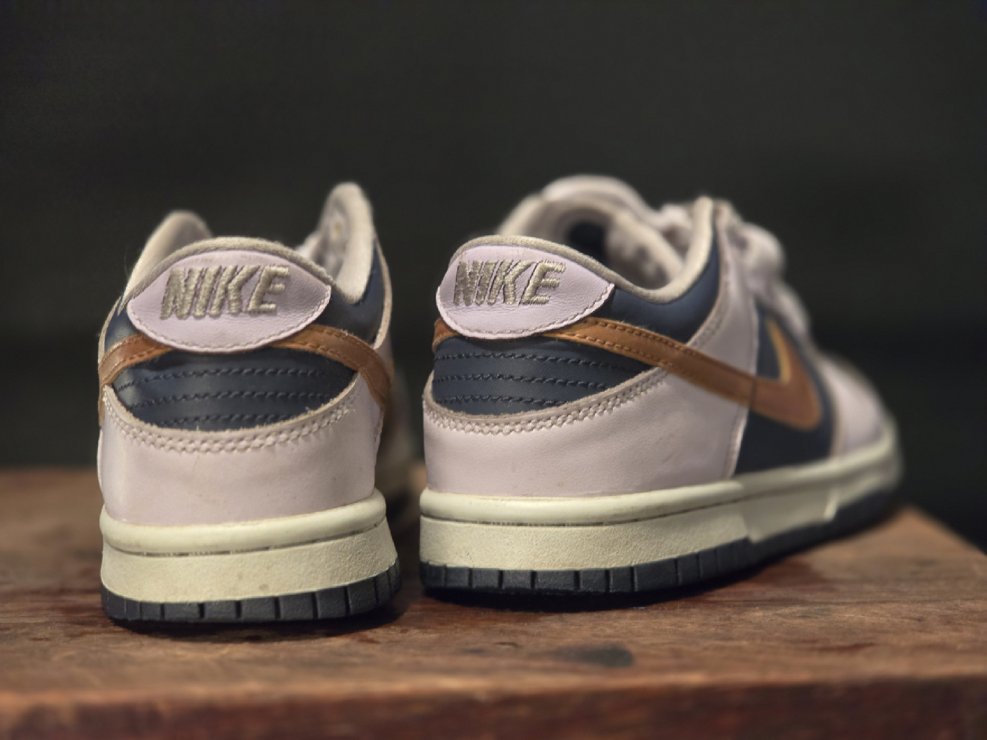 Nike Dunk Low Purple/Gold - photo 3