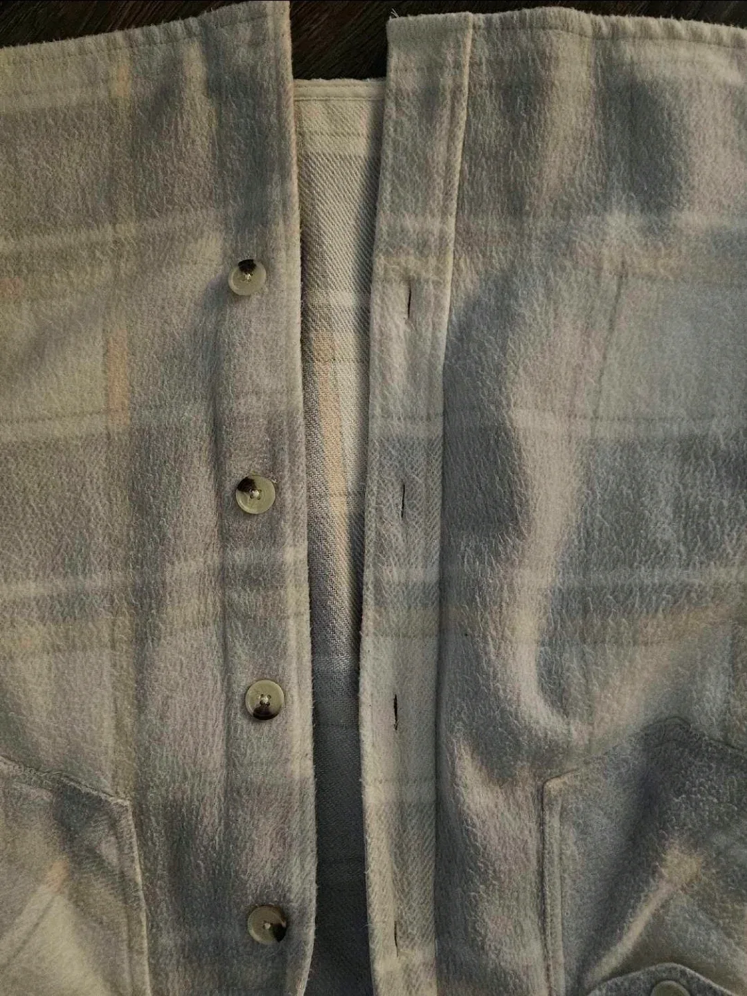 Pepper & Zoe Plaid Shacket - Size XXL image indicator(3)