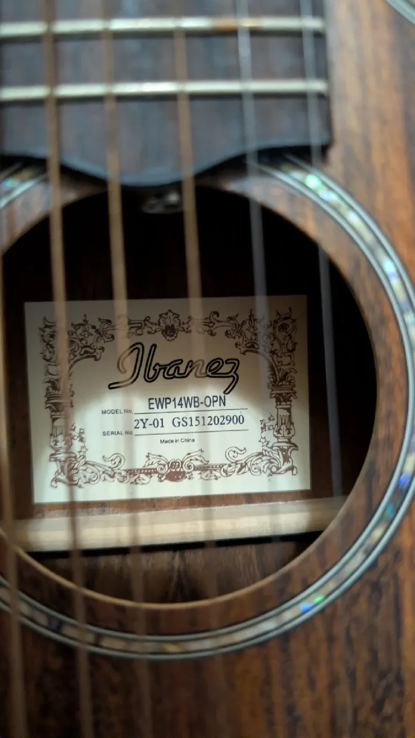 Ibanez EWP14WB-OPN Acoustic Guitar image indicator(3)