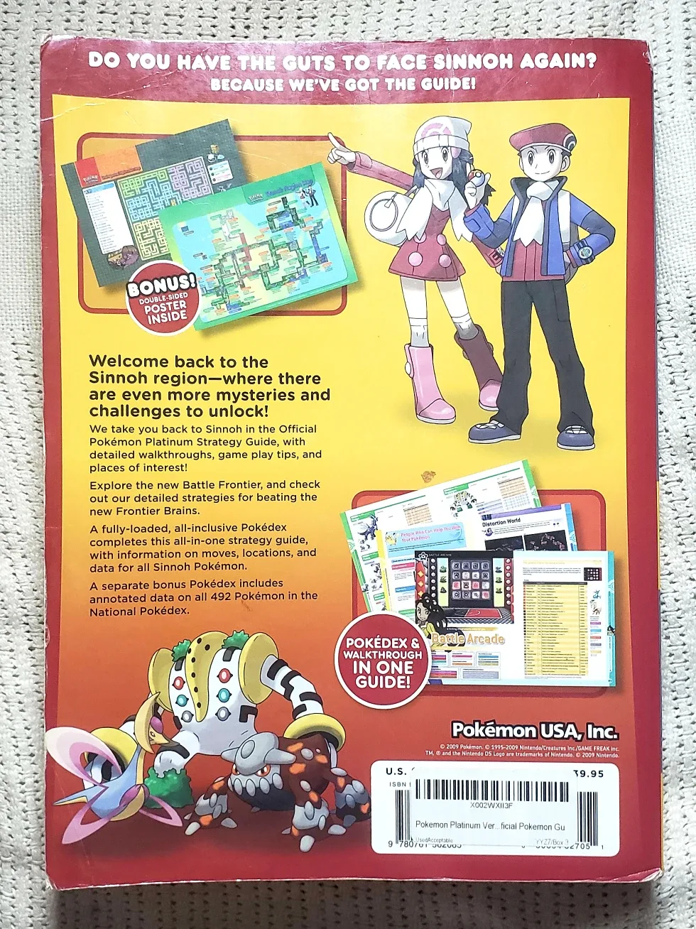 Pokemon Platinum Official Strategy Guide image indicator(2)