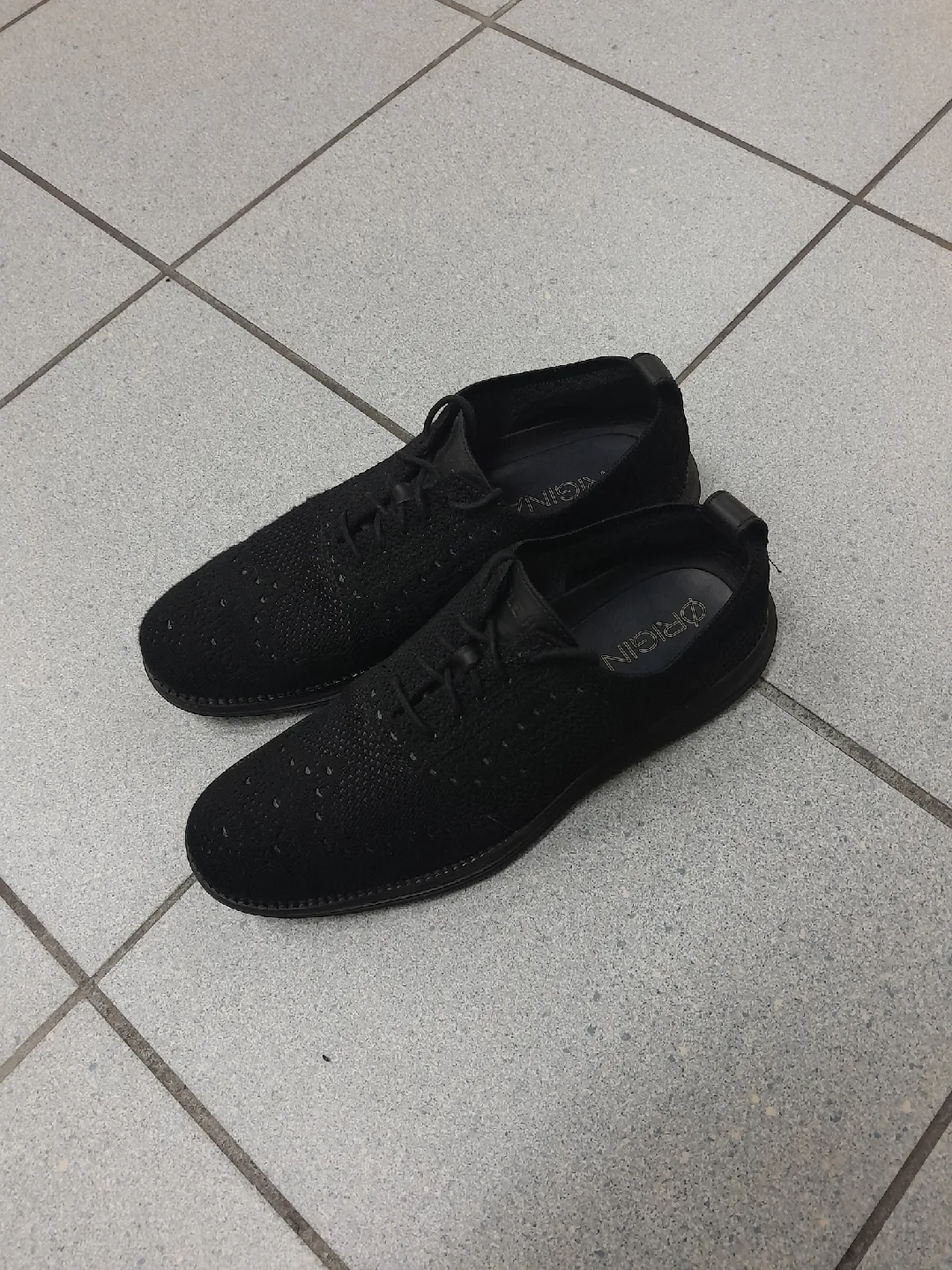 Cole Haan GrandPrø Rally Laser Knit Oxford Shoes Size 8