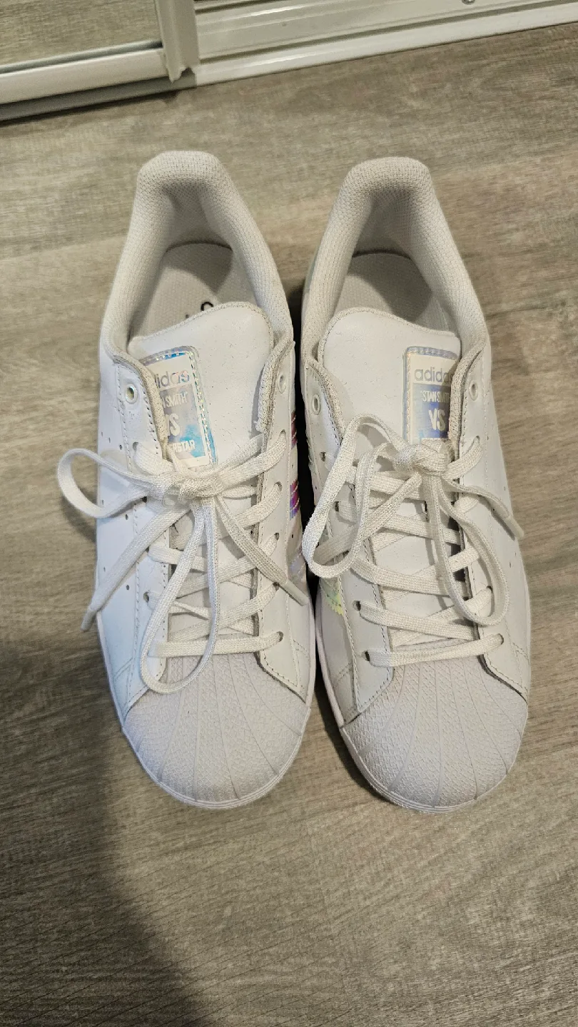 Adidas Superstar Stan Smith White Shoes Size 6.5 US thumbnail
