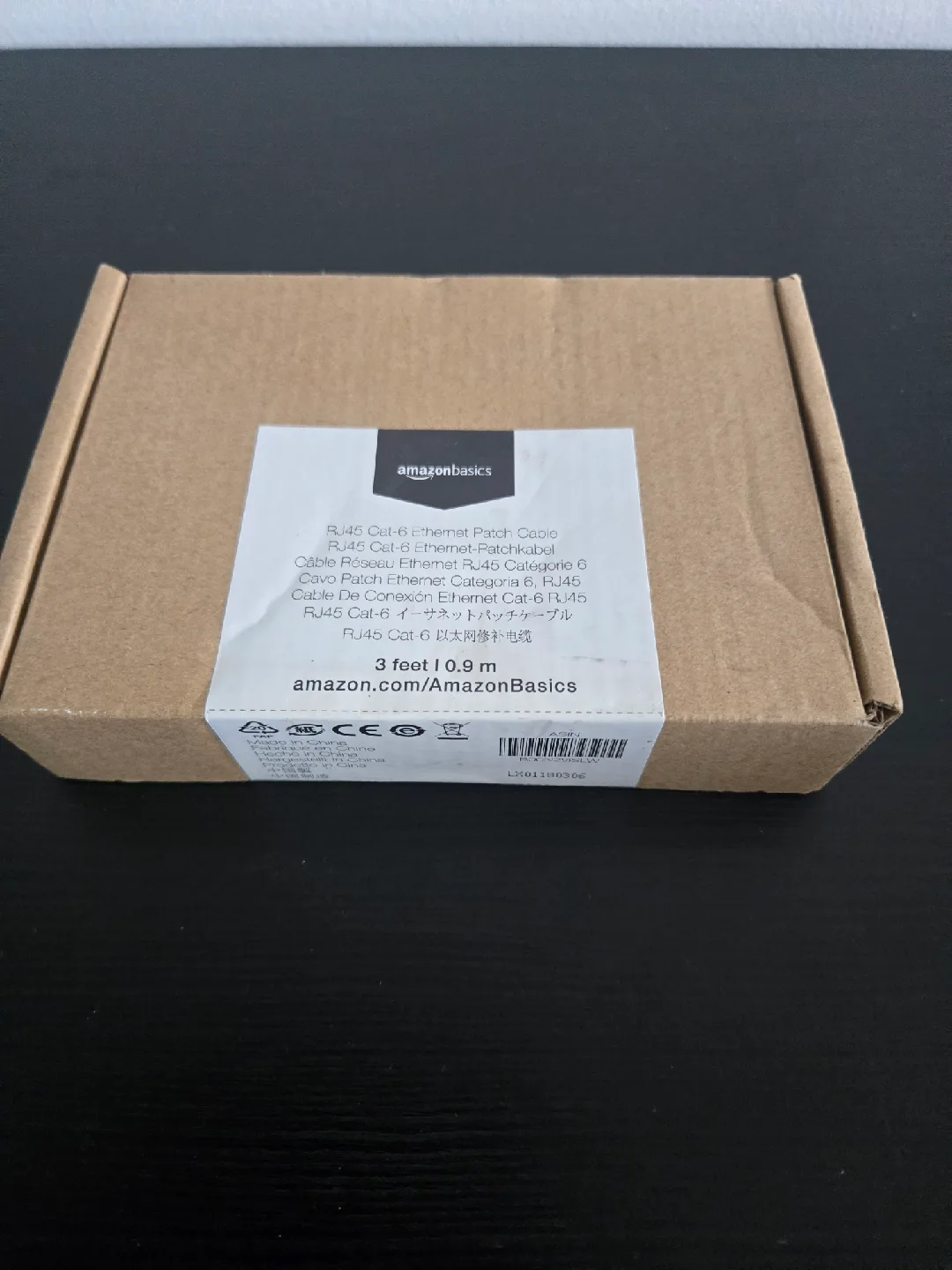 AmazonBasics RJ45 Cat-6 Ethernet Patch Cable - New thumbnail