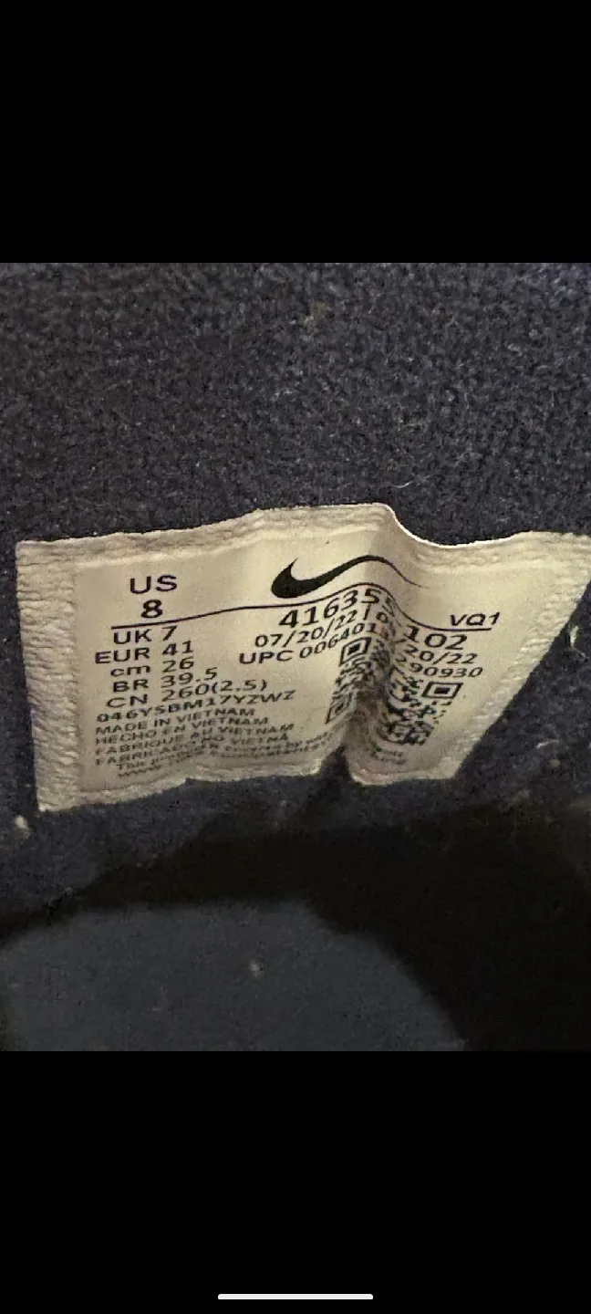 Nike Air Monarch IV White/Navy - Size US 8 image indicator(3)