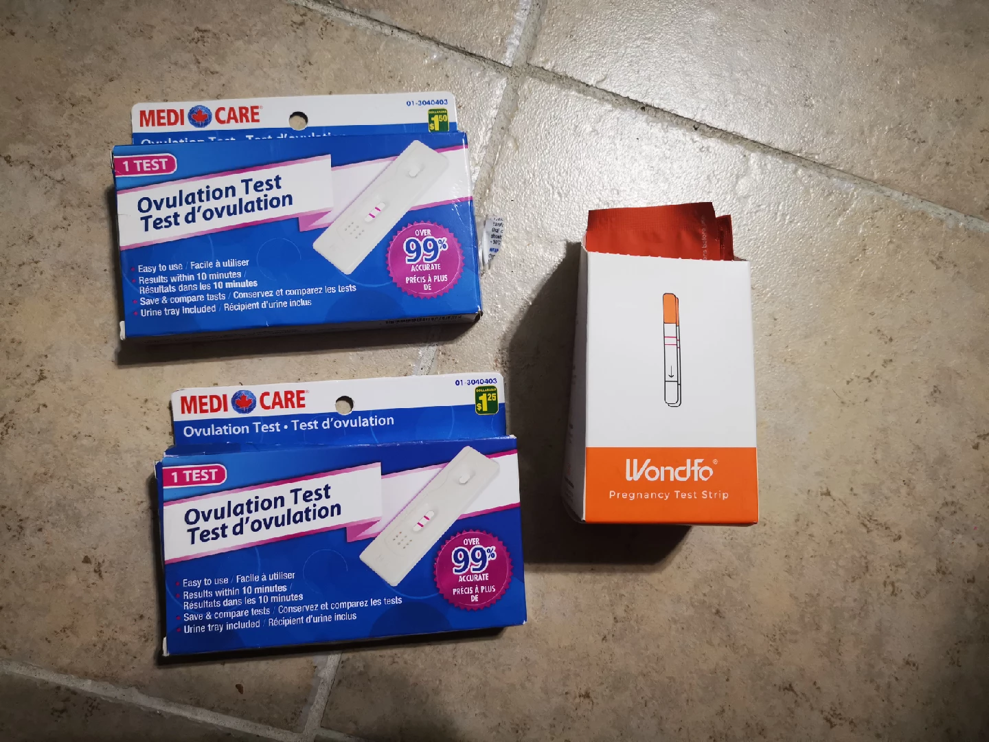 MEDI CARE Ovulation Test + Wondfo Pregnancy Test