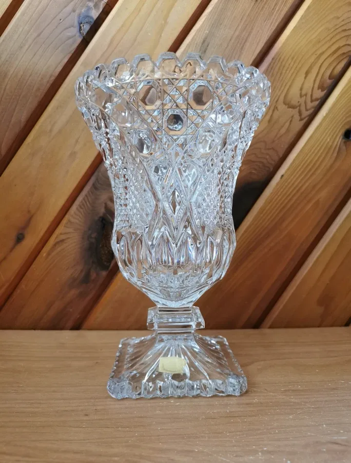Bleikristall Vintage Crystal Vase thumbnail