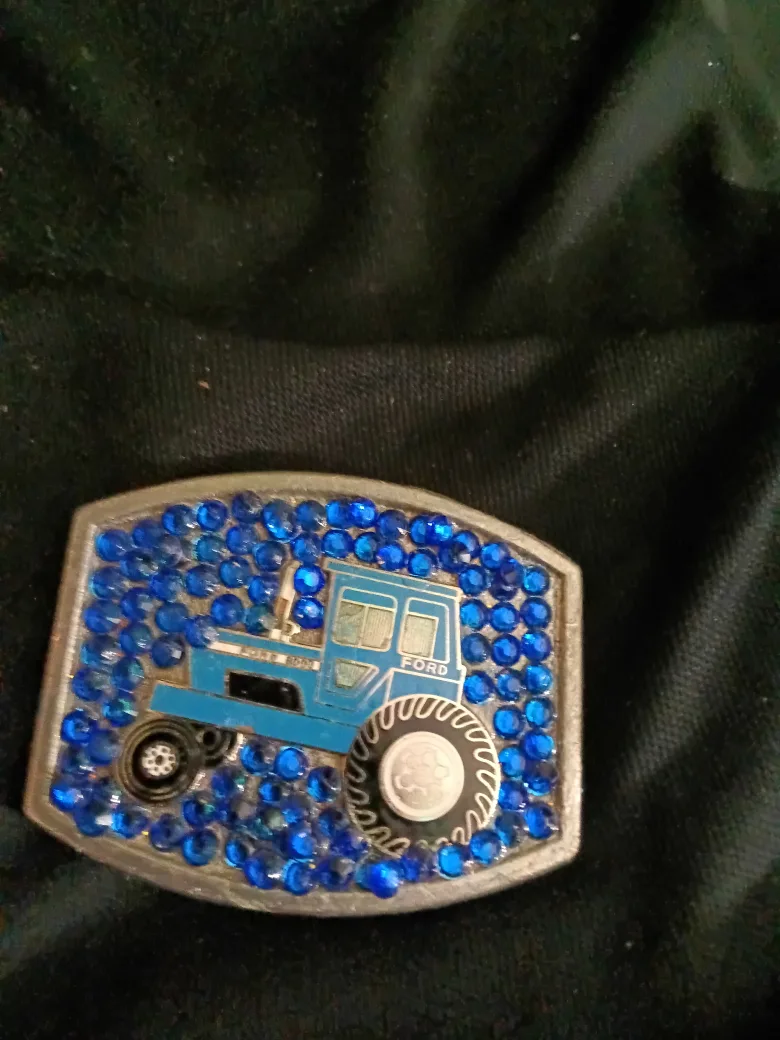 Vintage Ford Tractor & Horse Belt Buckles image indicator(3)