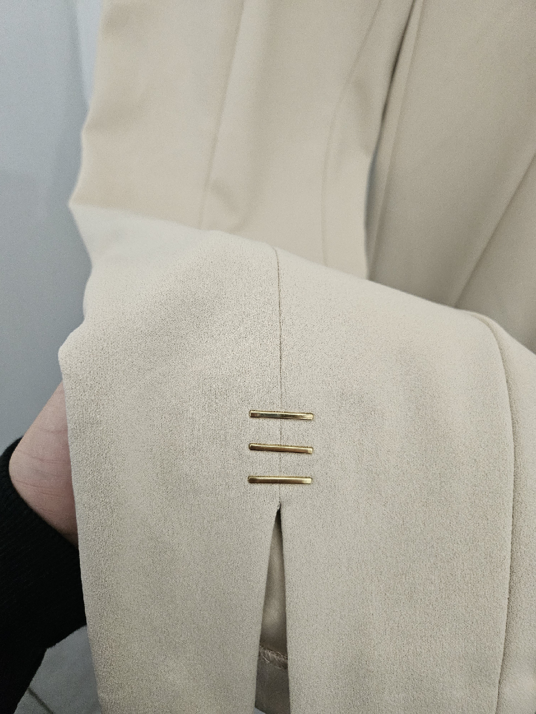 Pantalon Calvin Klein Taille 8 Beige - photo 2