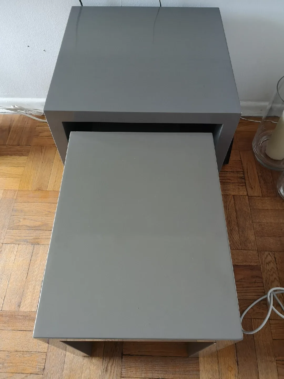 Grey Nesting Tables - Set of 3 image indicator(3)