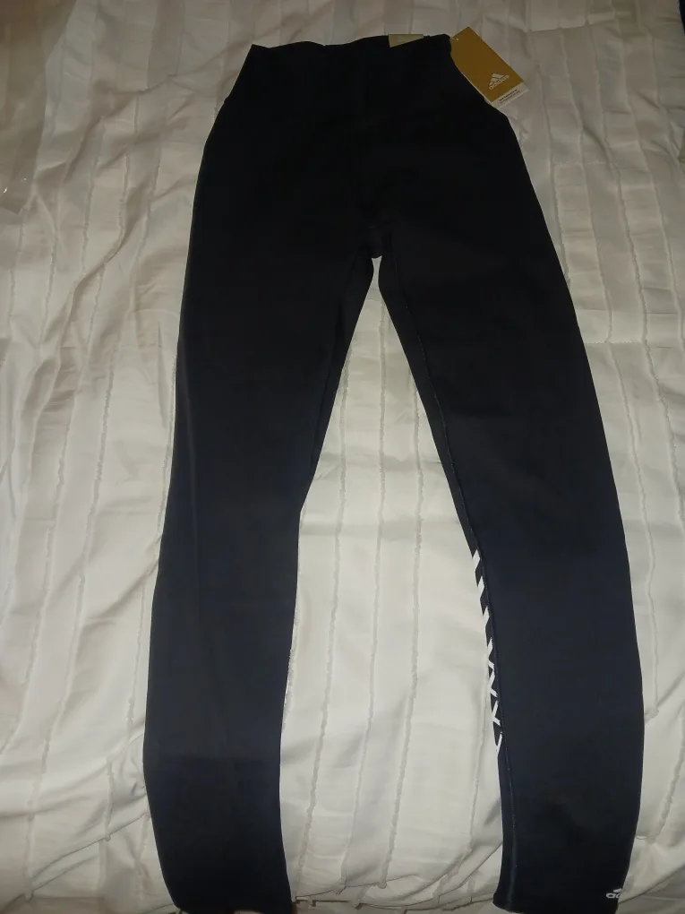 Adidas Leggings Youth  4/6 X-small - New with tags image indicator(2)