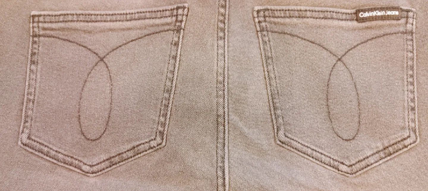 Calvin Klein Grey Denim Jeans image indicator(6)