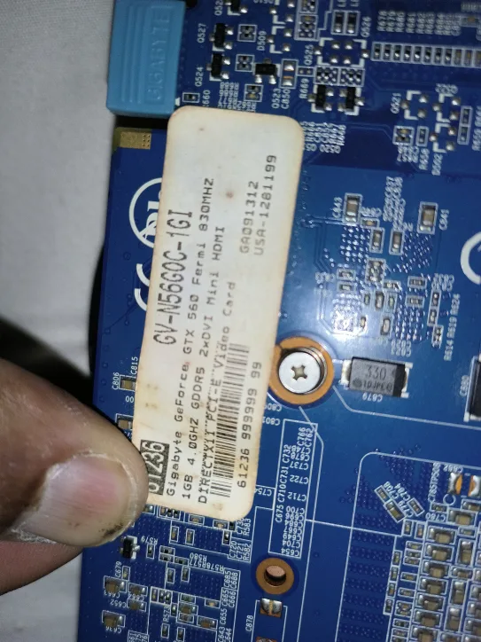 Gigabyte GeForce GTX 560 OC Fermi 1GB Graphics Card image indicator(4)