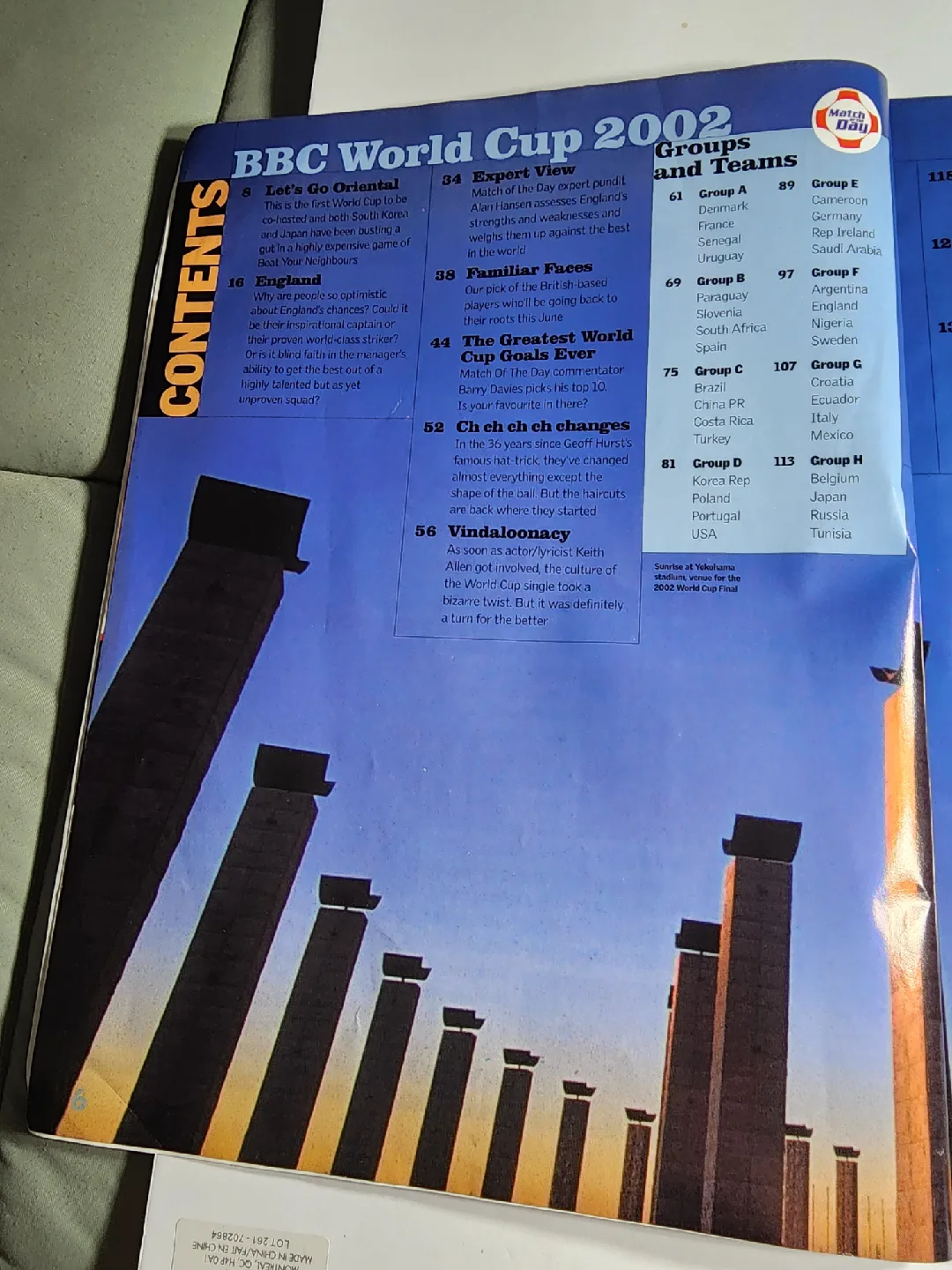 BBC World Cup 2002 Magazine image indicator(4)