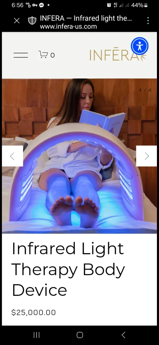 Inferra Infrared Light Therapy Body Device