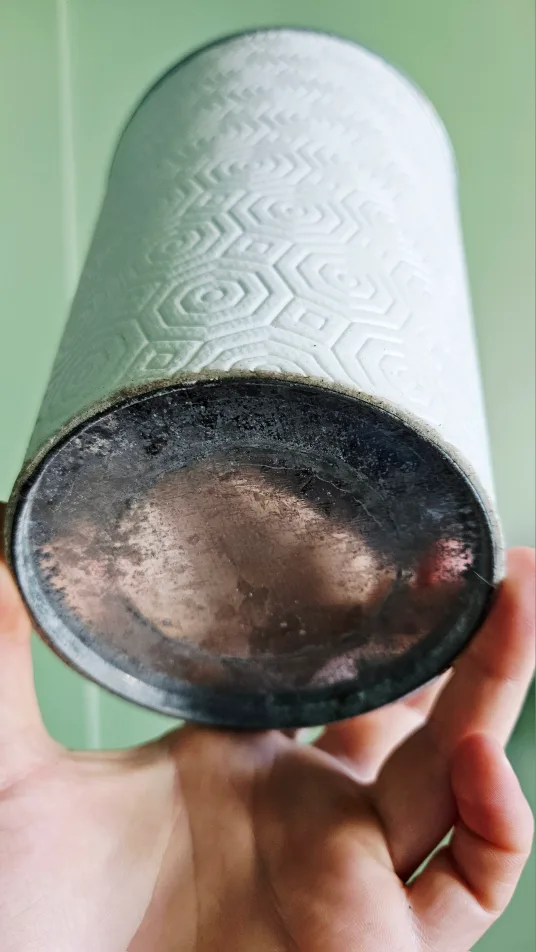 White Embossed Metal Bucket/Pot image indicator(4)