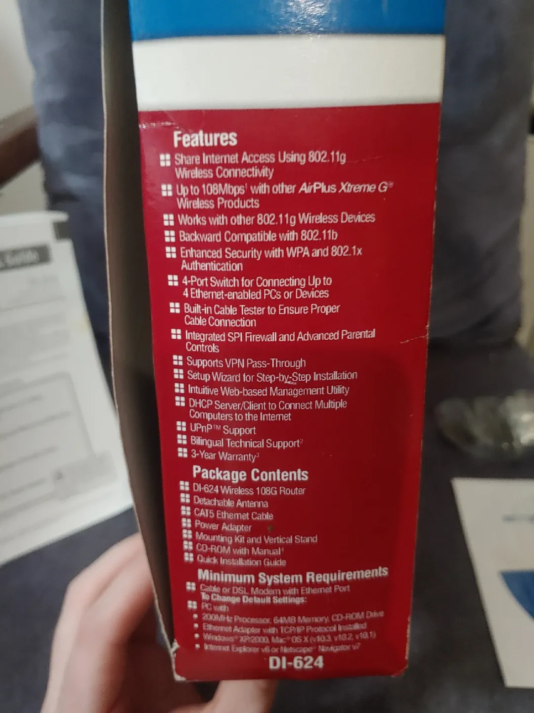 D-Link DI-624 Wireless 108G Router image indicator(4)