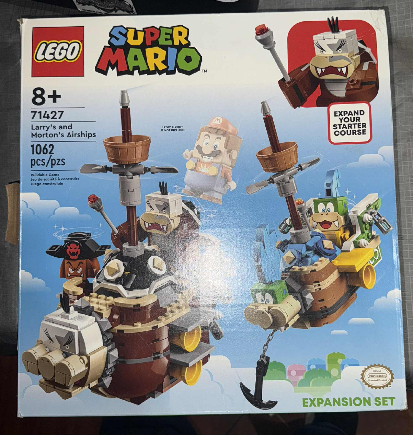 LEGO Super Mario Larry's and Morton's Airships 71427 (used)