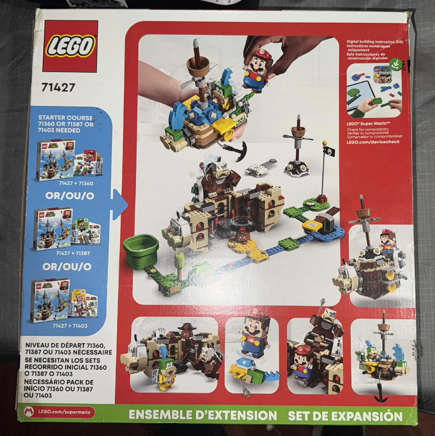 LEGO Super Mario Larry's and Morton's Airships 71427 (used) - photo 2