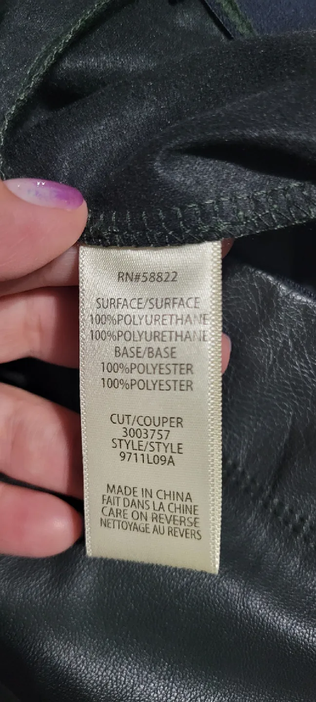 Max Studio XL Faux Leather Pants image indicator(3)