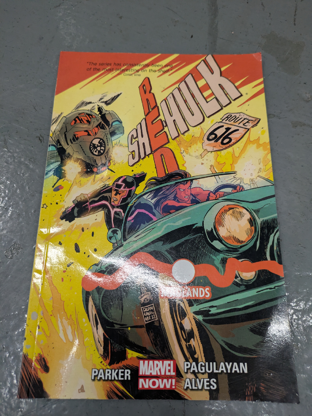 Red She-Hulk: Route 616 (Marvel Now) Comic Book
