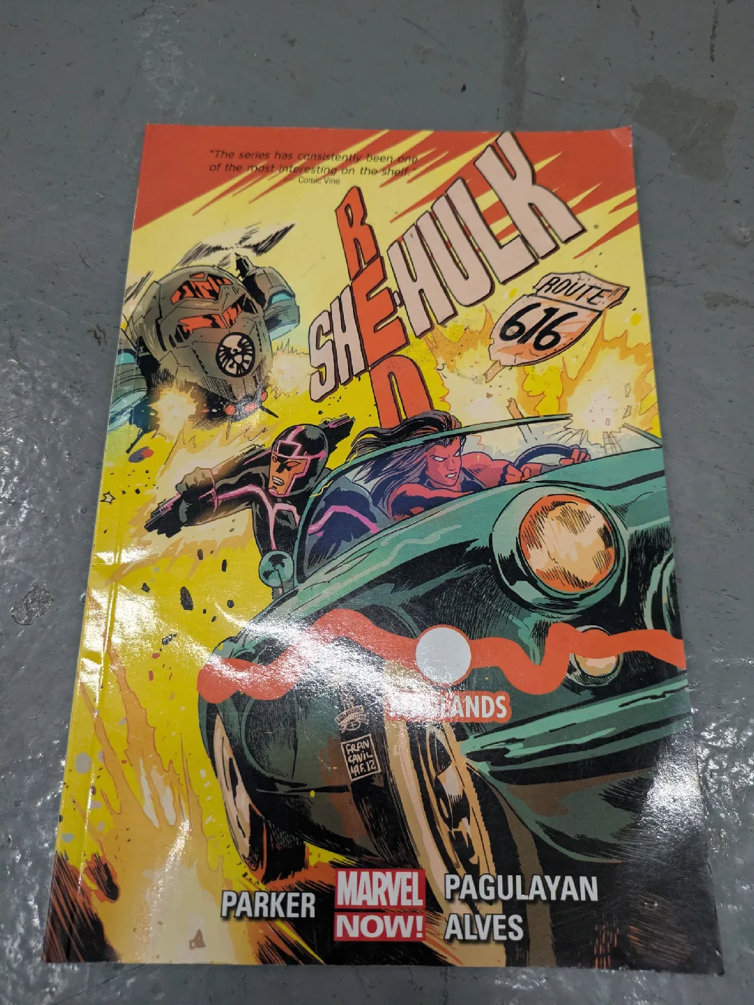 Red She-Hulk: Route 616 (Marvel Now) Comic Book thumbnail