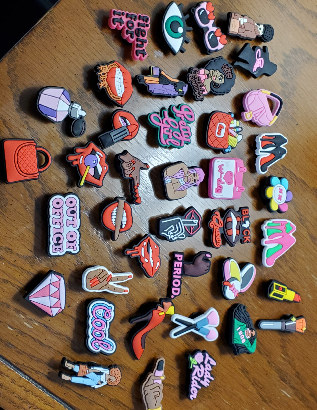 35 Pcs Croc Shoe Charms