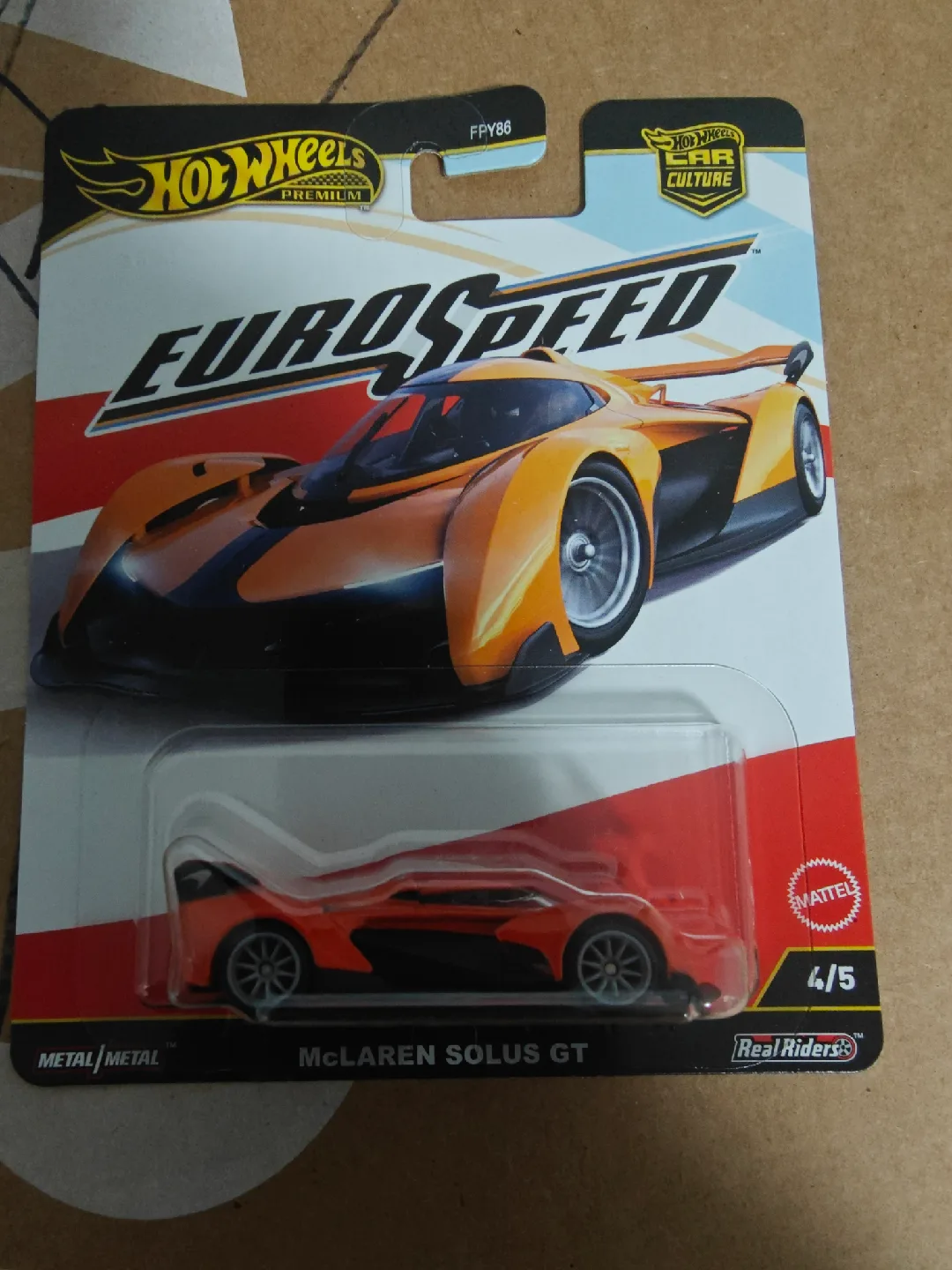 Hot Wheels Premium McLaren Solus GT Eurospeed thumbnail