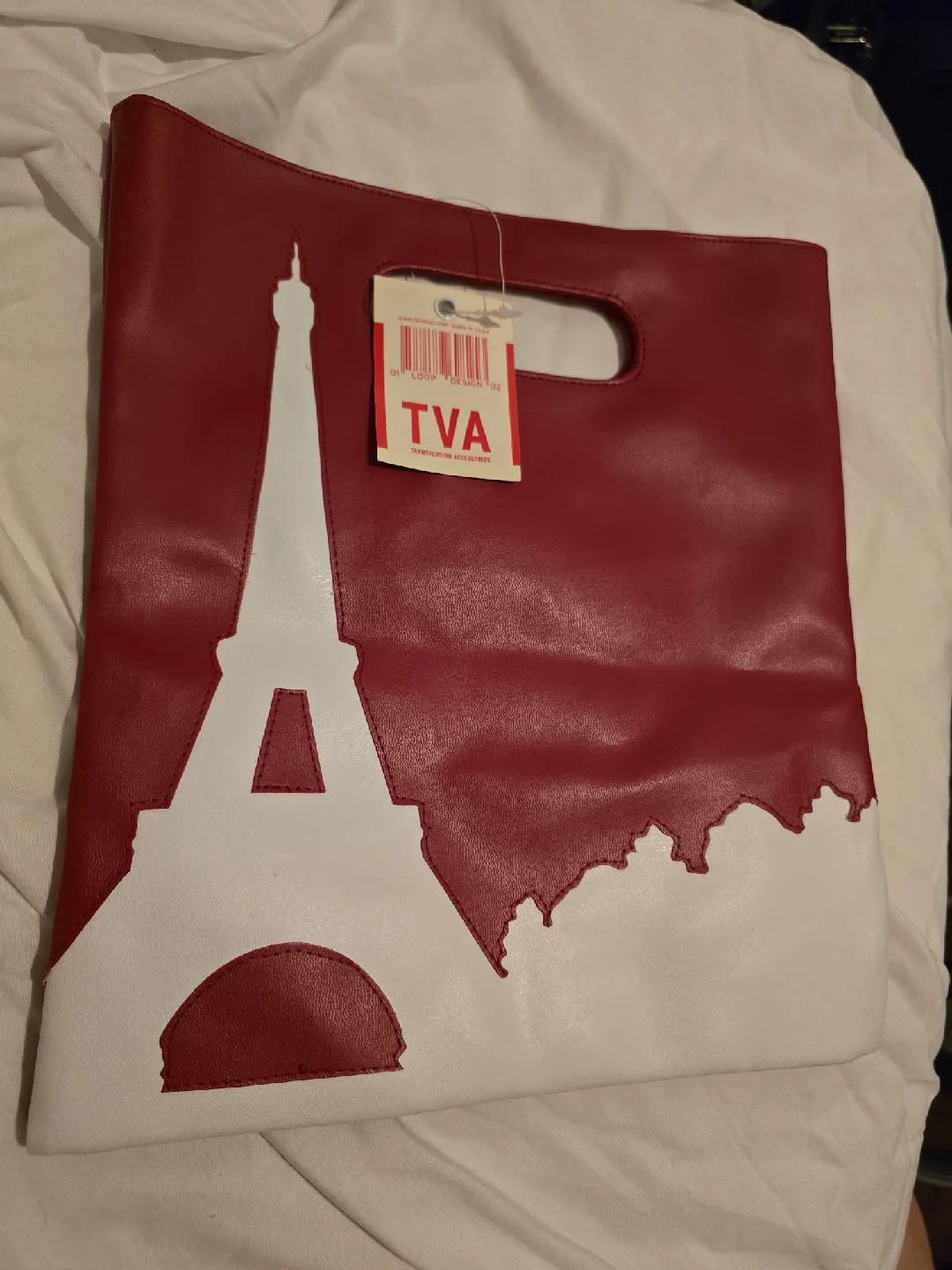 Beth Bag Transvertion Paris Tote Bag NWT Giftable image indicator(6)