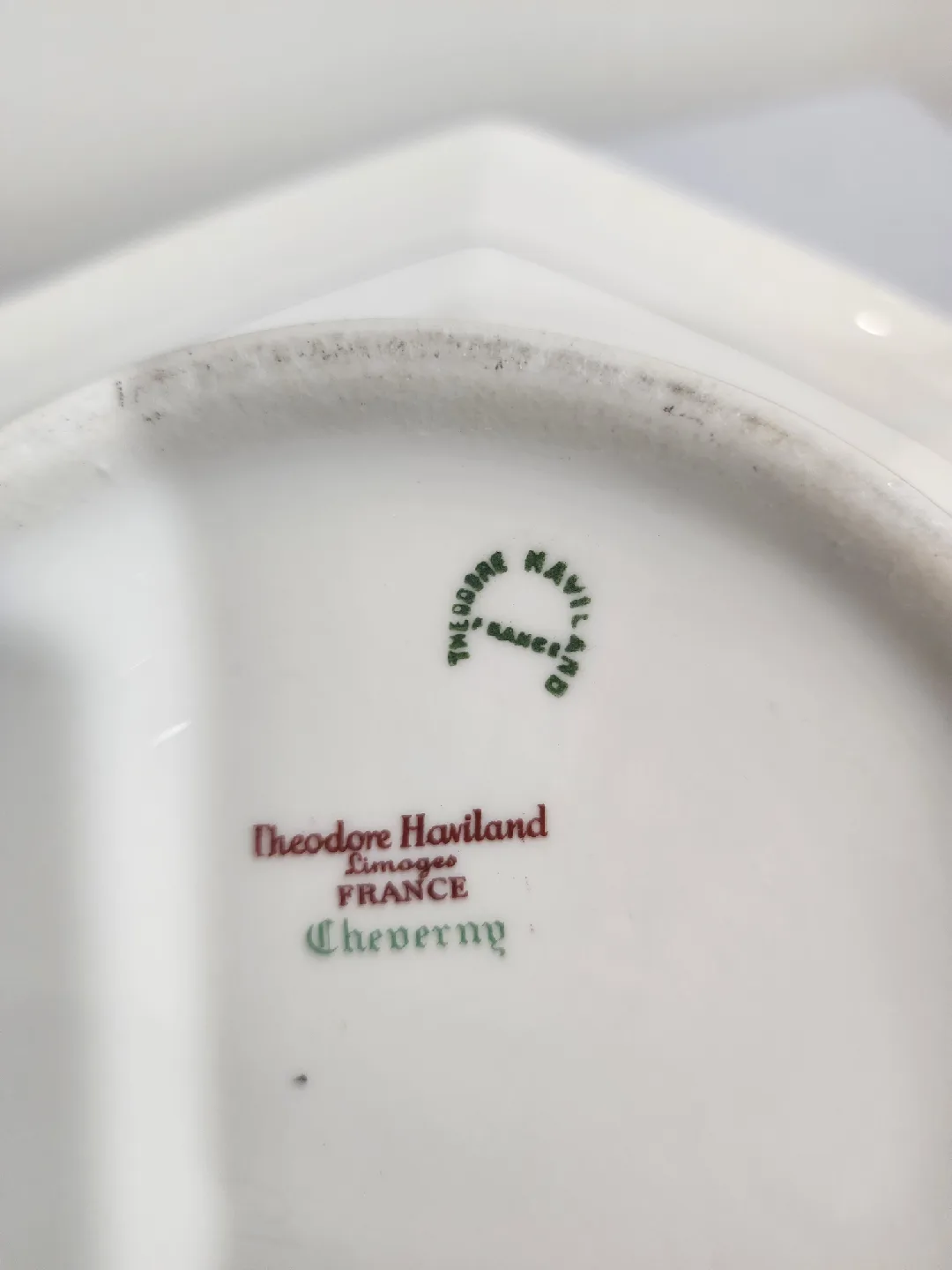 Theodore Haviland Limoges Cheverny Plate image indicator(2)