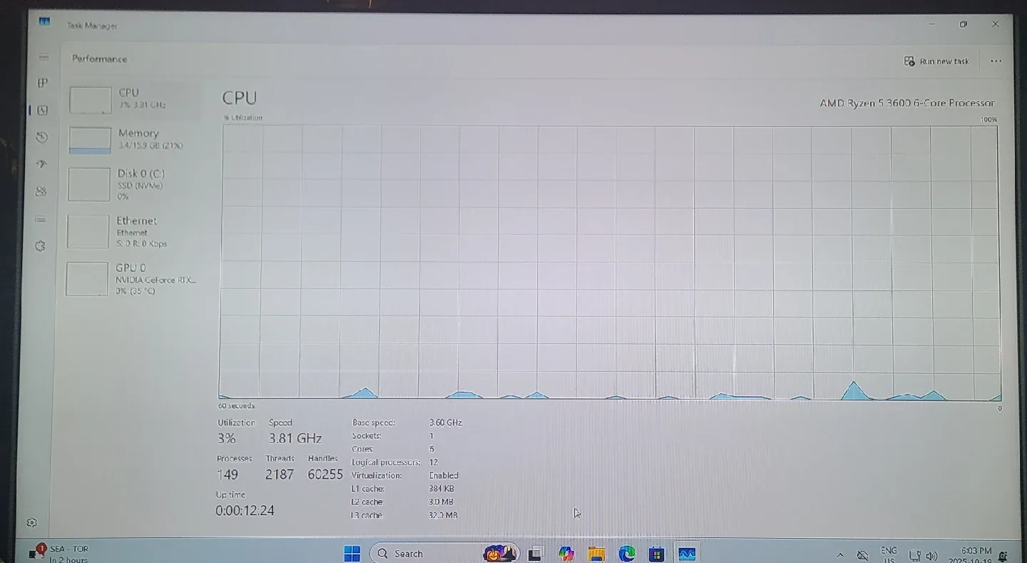 Custom GAMING PC - Ryzen 5, RTX 3060, 16GB RAM image indicator(10)