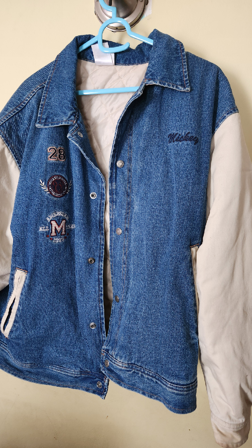 Mickey Mouse Denim Jacket size M