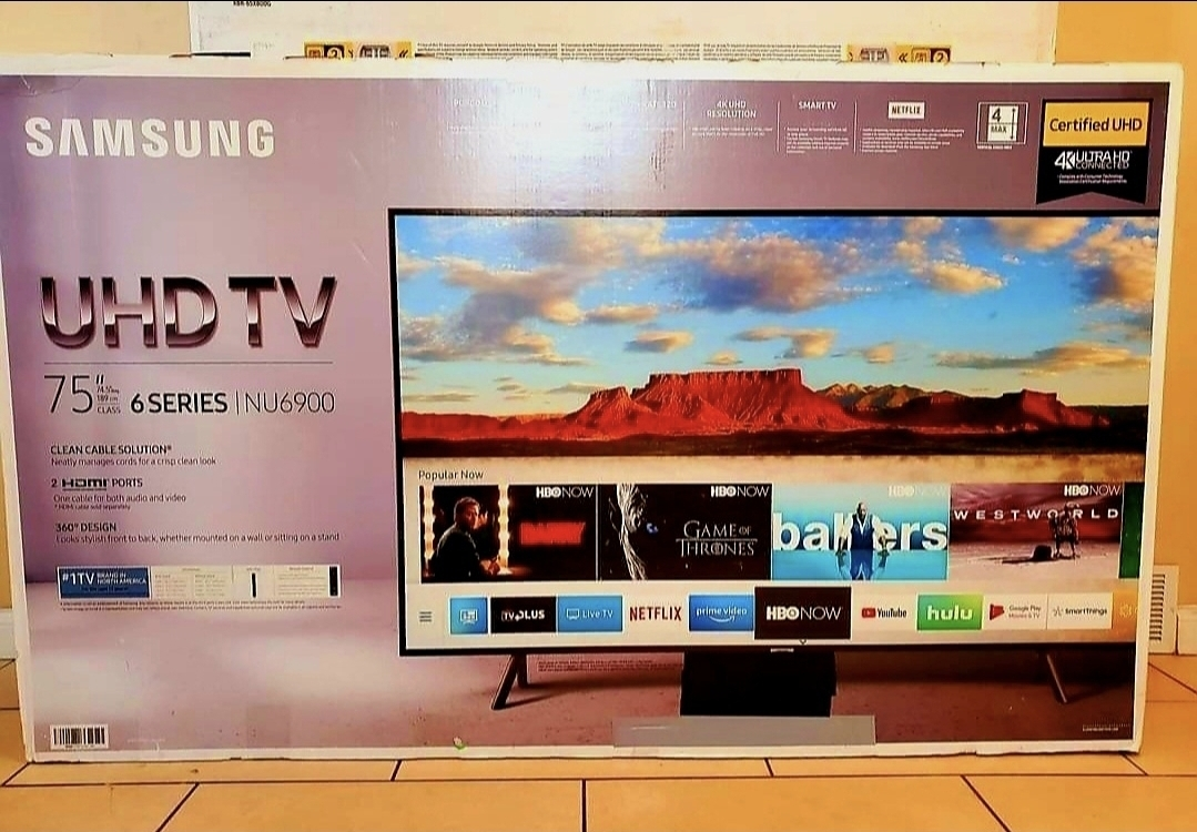 SAMSUNG SMART 4K ULTRA HD TV 65 INCH NEW