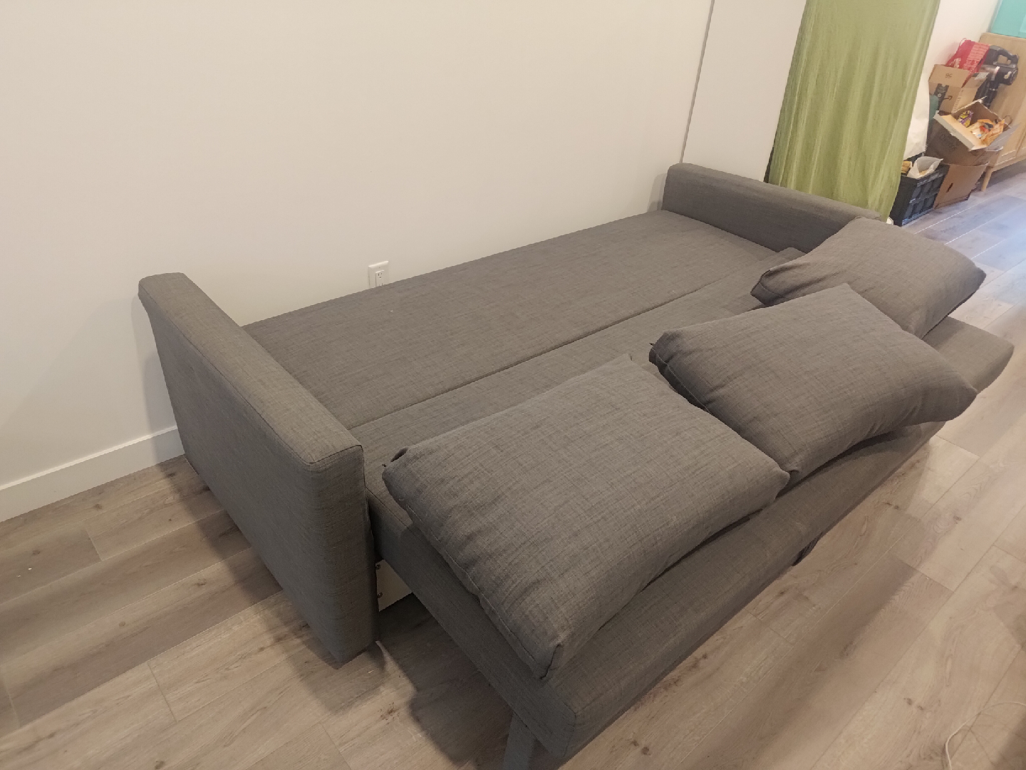 Grey Sofa Bed - 88 5/8" x 33 7/8" - photo 3