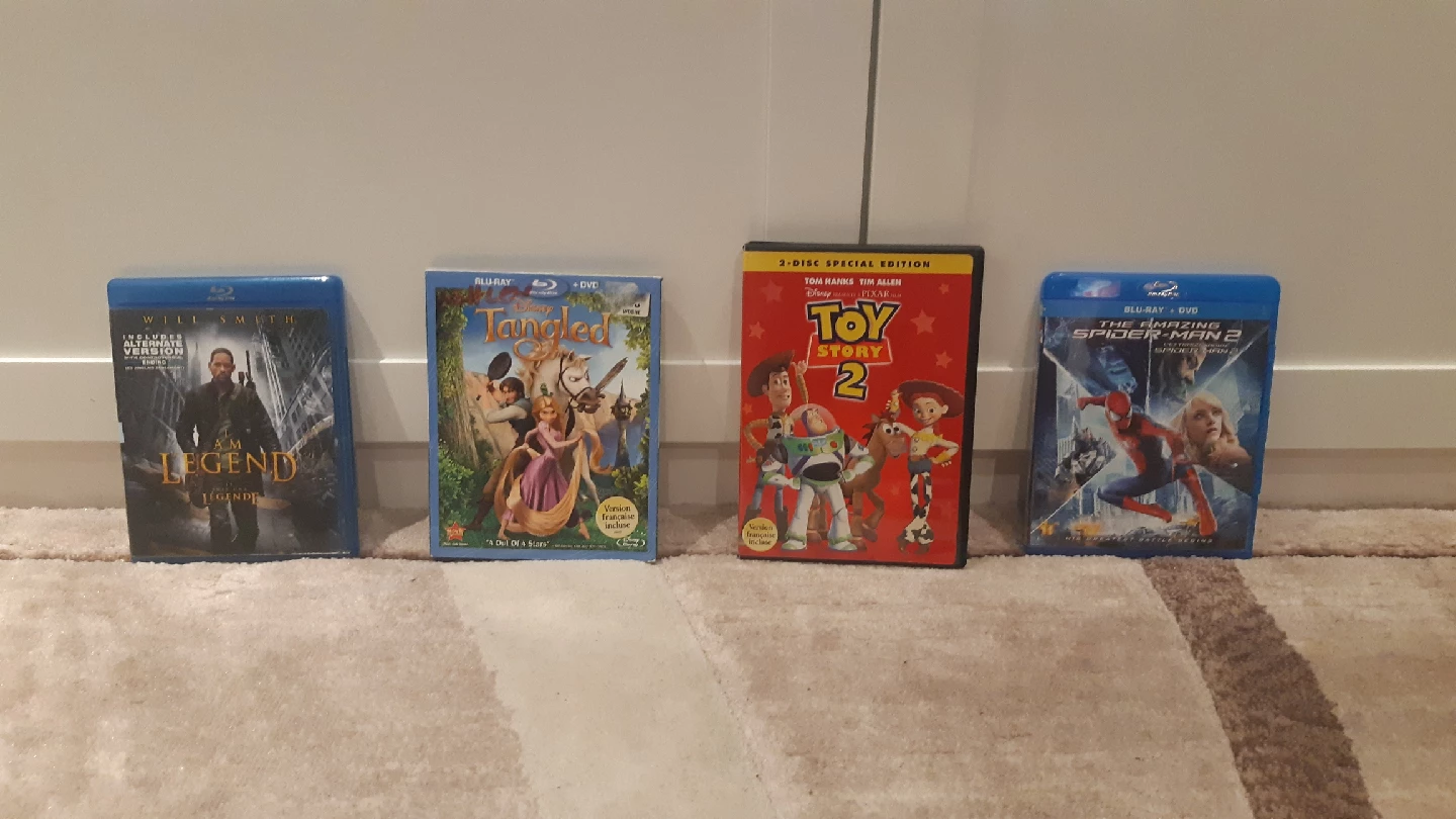Blu-Ray & DVD Movie Collection