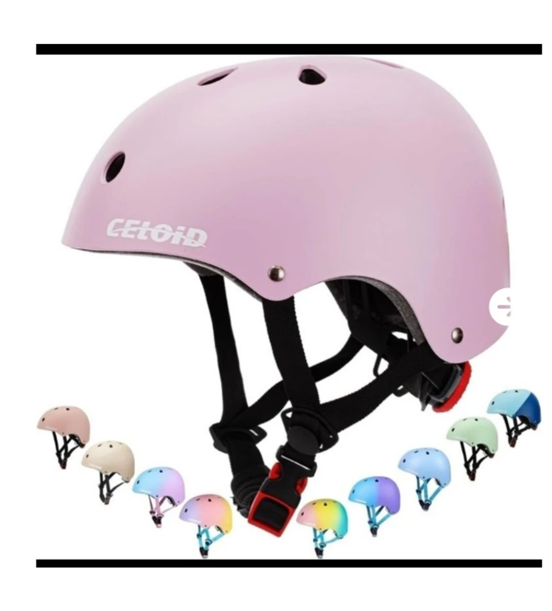 New CELOID Kids Bike Helmet Pink color Size Medium