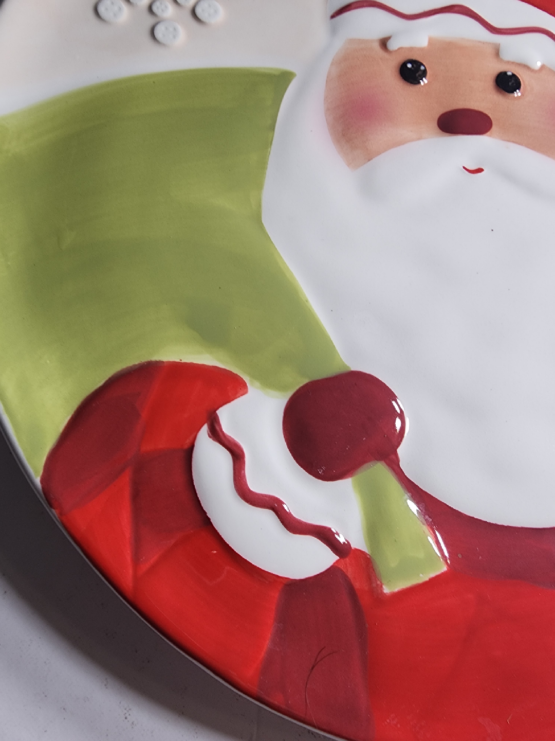 Santa Claus Decorative Plate - photo 3