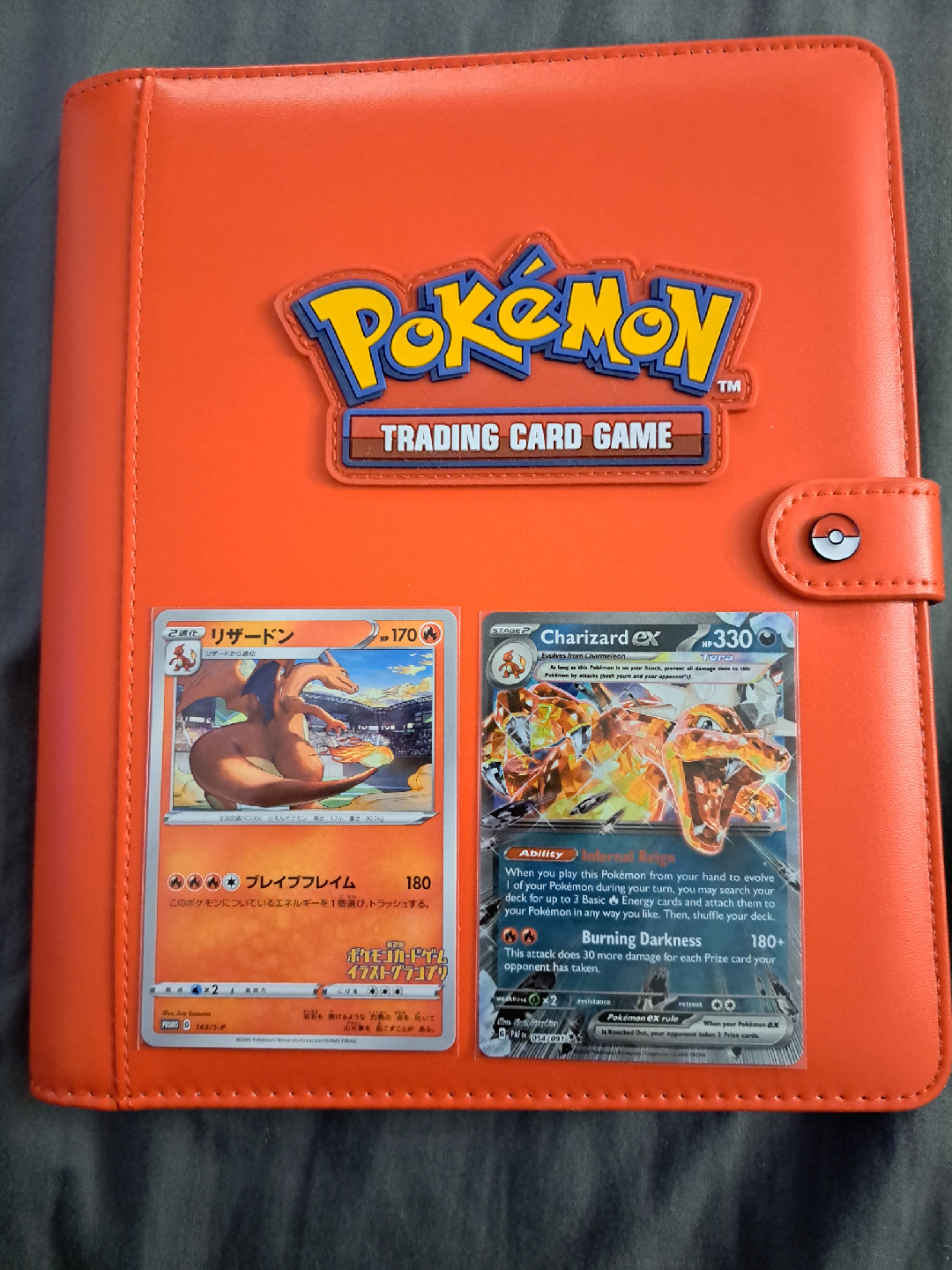 Charizard Pokemon singles (NM)
