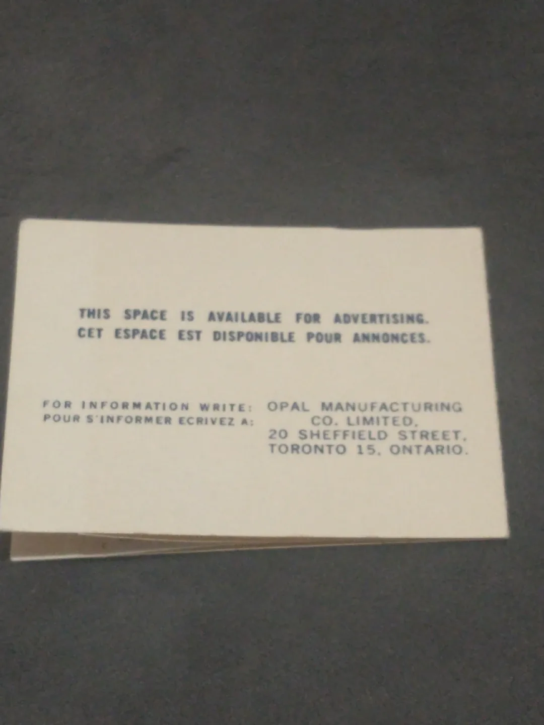 Lovely 1970 Canada 20 cent stamp booklet image indicator(4)