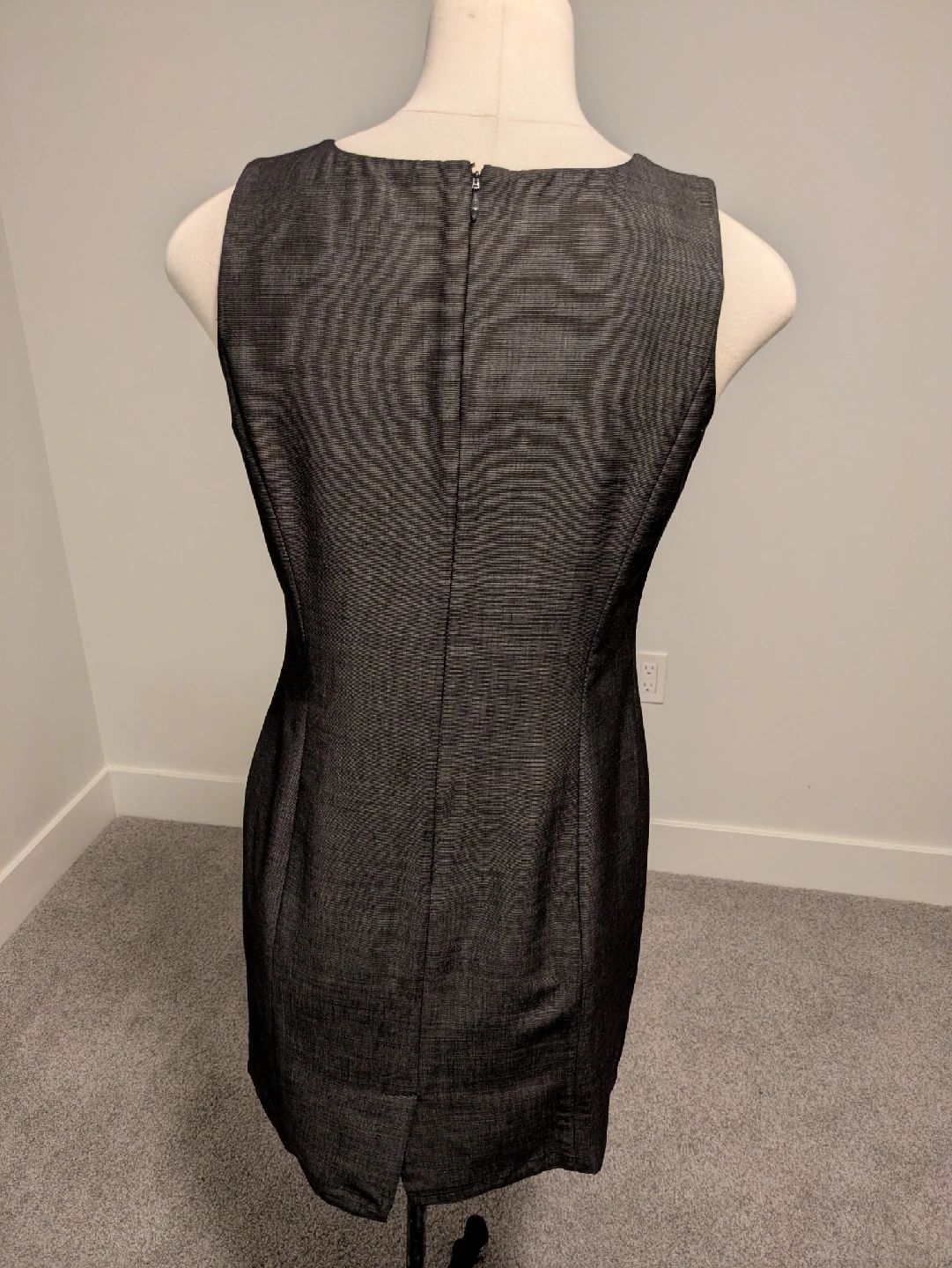 Ann Taylor Wool Mix Sleeveless Dress With Matching Jacket - photo 5