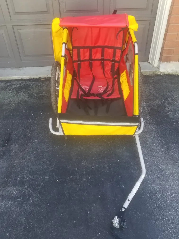 Bell Bike Trailer - Yellow/Red image indicator(6)