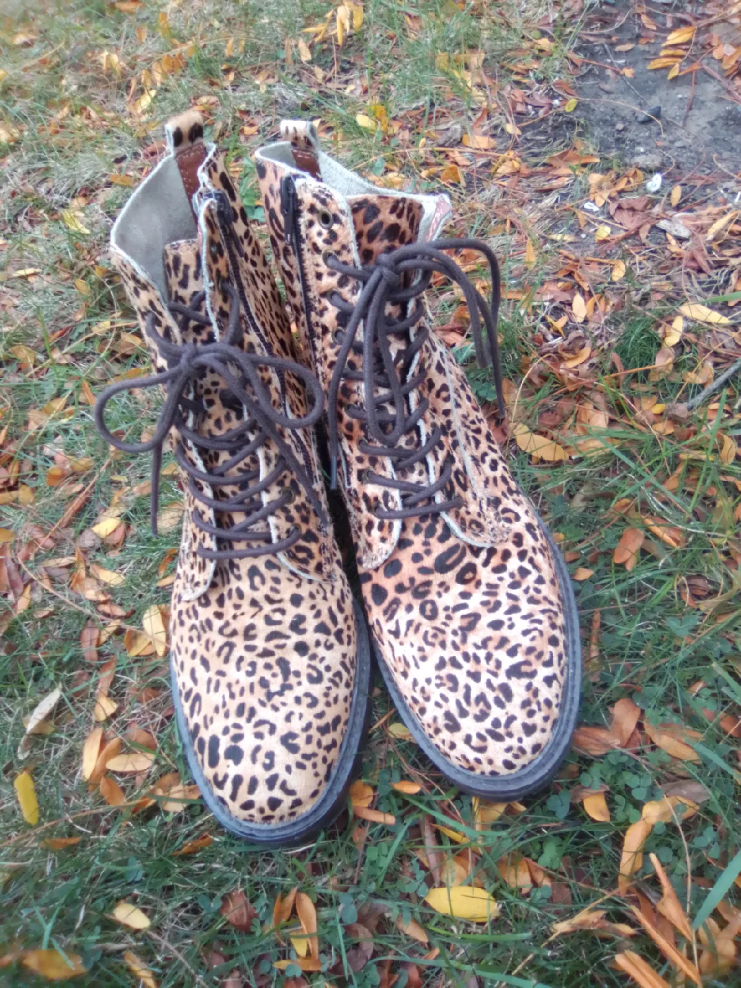 Really cute Animal print pony hair Lucky Brand  Ankle booties  7 image indicator(3)