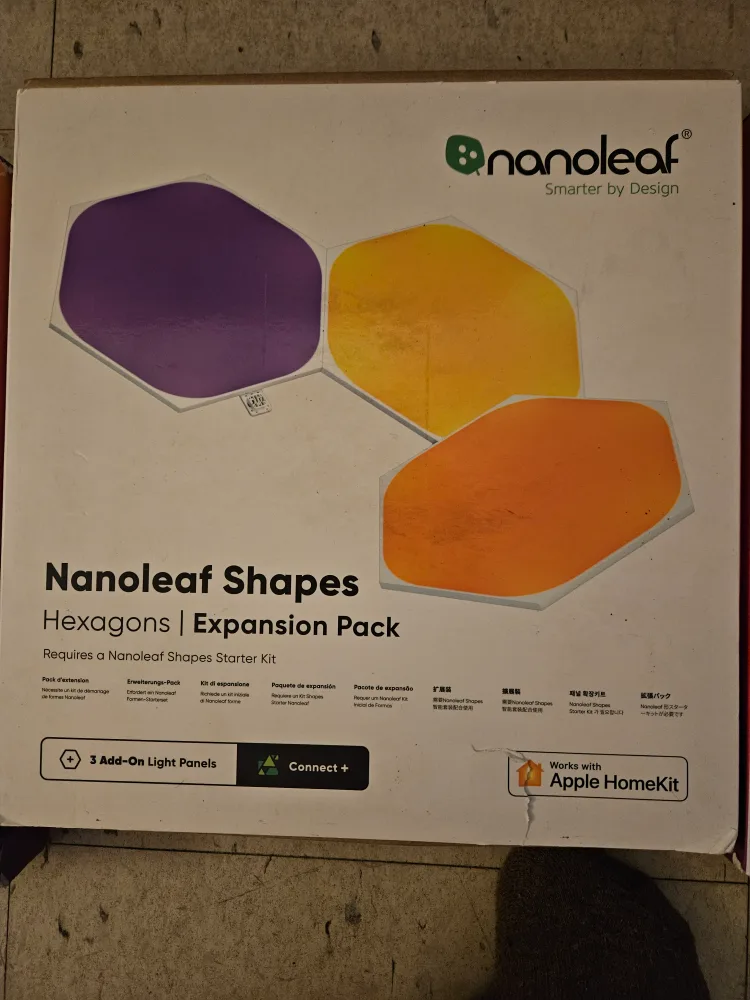 Nanoleaf Shapes Hexagons Expansion Pack image indicator(2)