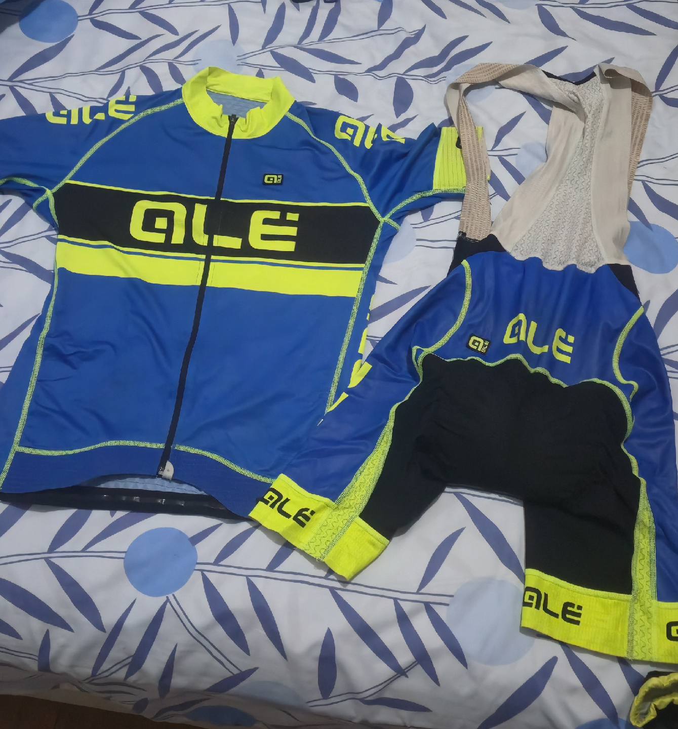 ALE Cycling Jersey and Bib Shorts Set
