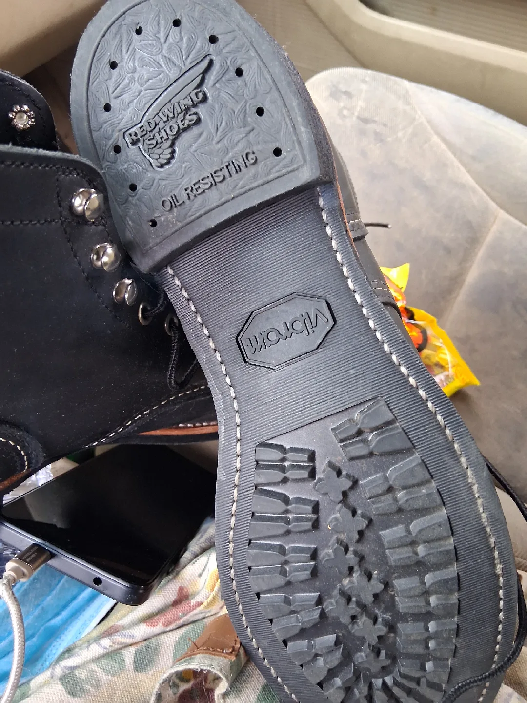 Red Wing Iron Ranger Black Boots image indicator(4)