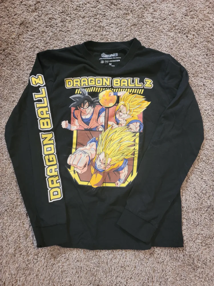 Dragon Ball Z Black Long Sleeve Shirt - Size M thumbnail