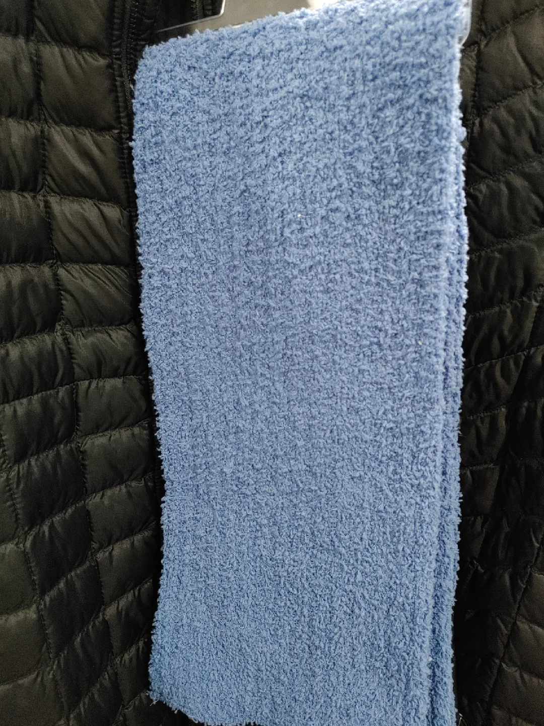 NEW COTTON GINNY PERIWINKLE COLOURED SCARF image indicator(3)