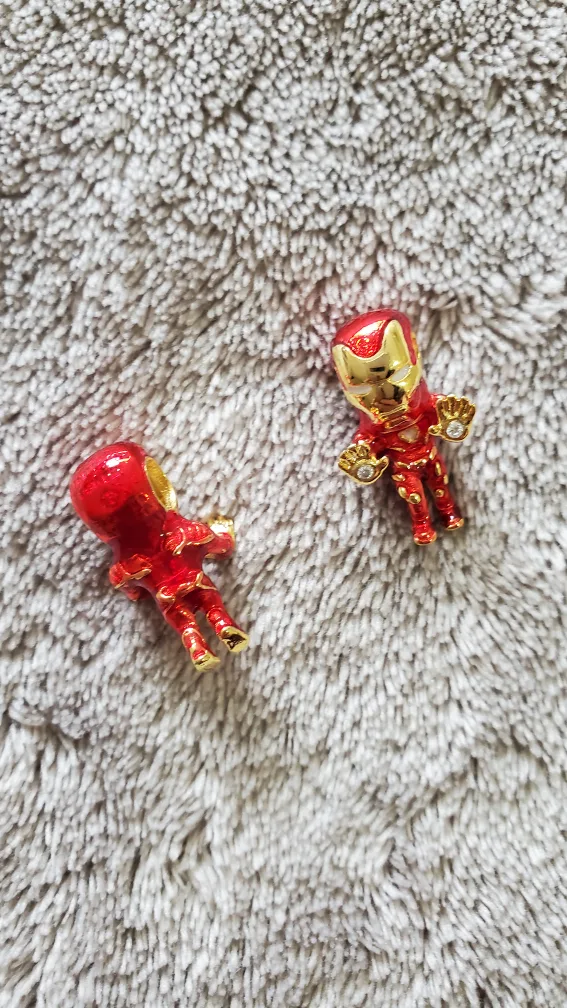 925 Sterling Silver Charms Superhero pendant (not pandora) image indicator(2)