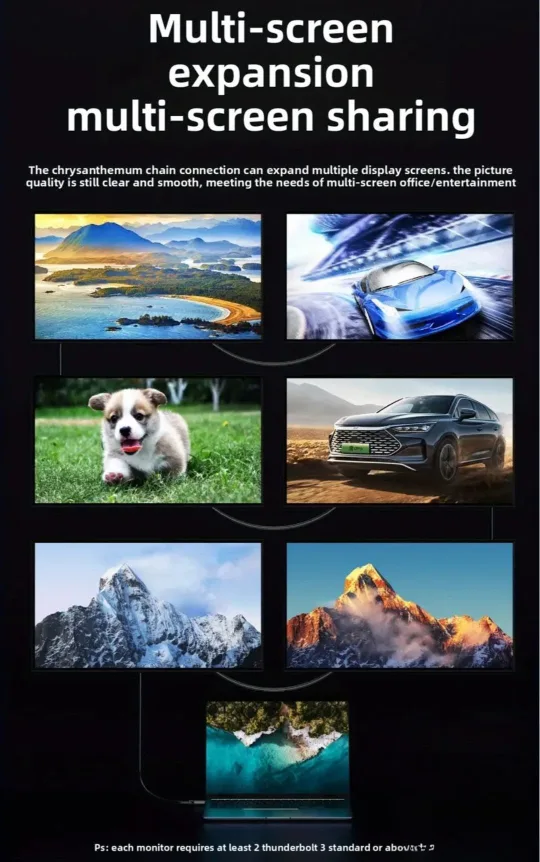 Thunderbolt 5, USB C, 1m Long, 16K, 80Gbps, 240W 5A image indicator(10)